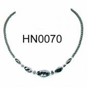 Hematite Beads Stone Chain Choker Fashion Women Necklace